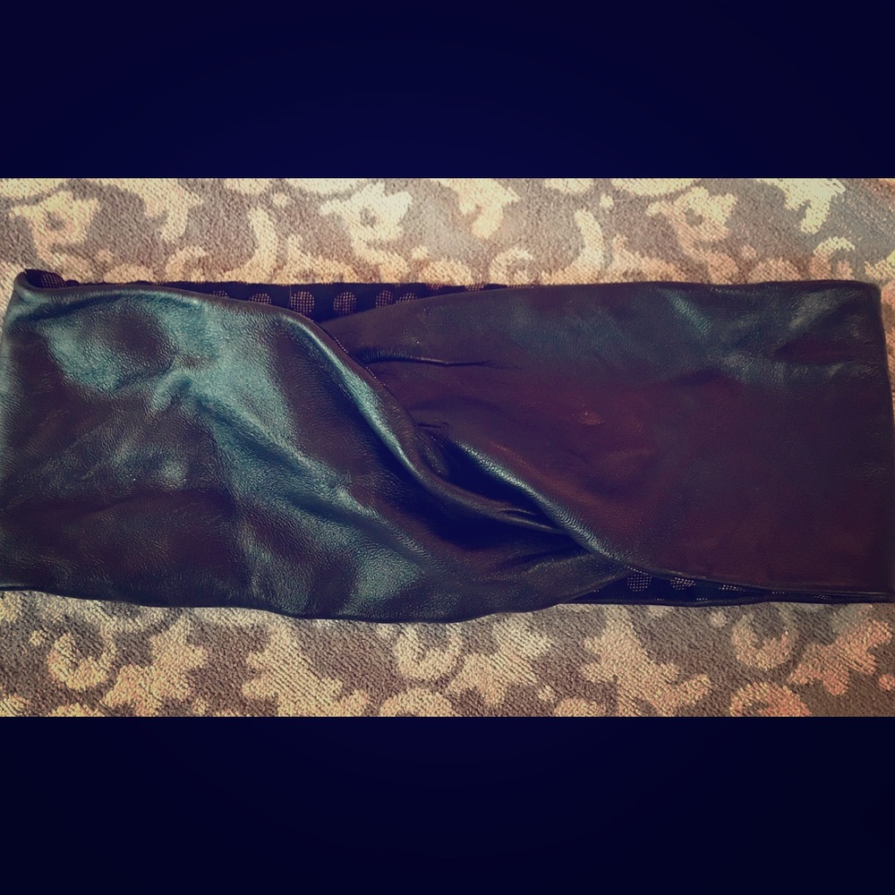Elegantly Waisted Leather Wrap Belt